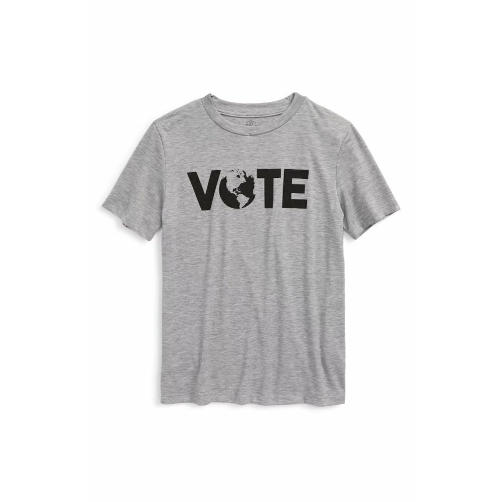 Tucker + Tate Toddler Boys Size 2 Vote Collection Graphic Tee in‎ Gray 1853